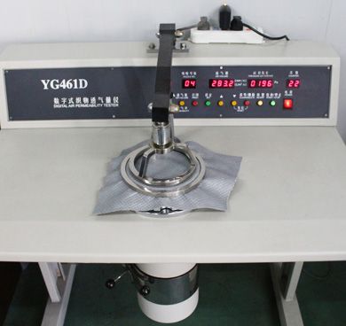 Fabric air permeability measuring instrument